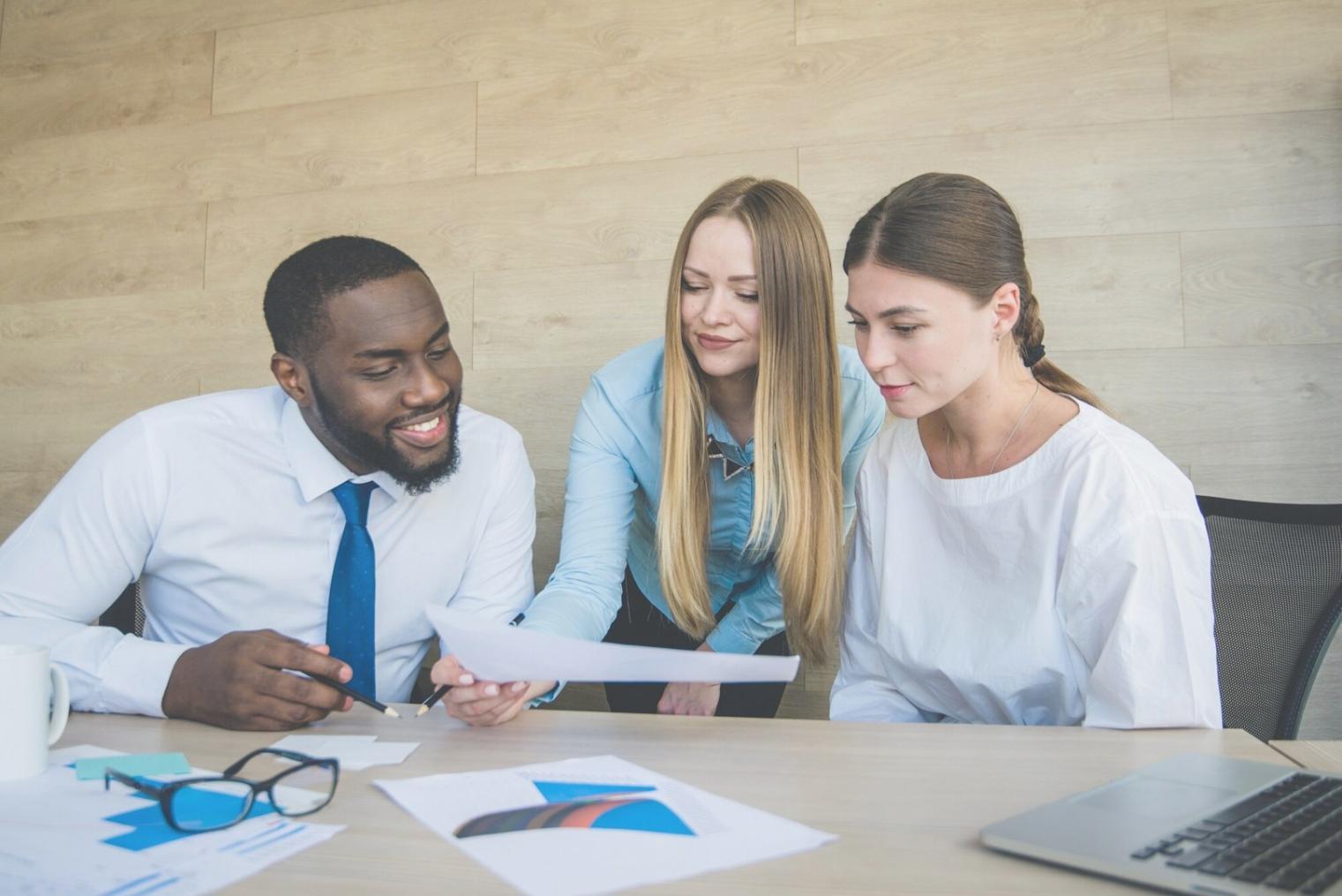 Ambiente professionale di coaching per dirigenti